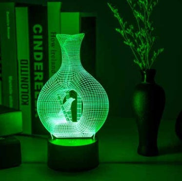 Creative 3D night light LED lamp by meroom