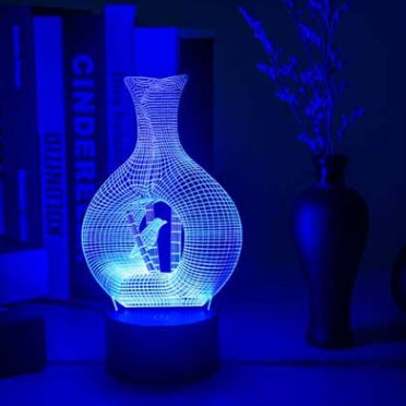 Creative 3D night light LED lamp by meroom