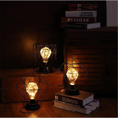 Minimalist hollow table lamps by meroom